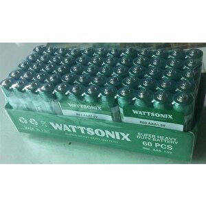 Wattsonix R03 Aaa İnce Kalem Pi̇l (60li Paket Kumanda Pi̇li̇)