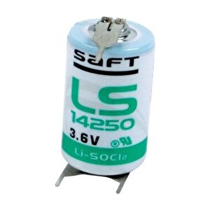 Saft Pil Kısa Puntalı 14250 Lityum 3.6v Li-soci2