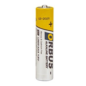 Orbus Orb-lr03-4b 1.5v Aaa 60 Adet Alkalin İnce Kalem Pil
