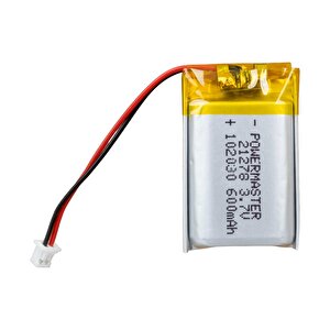 102030 3.7 Volt 600 Mah Li̇tyum Poli̇mer Pi̇l