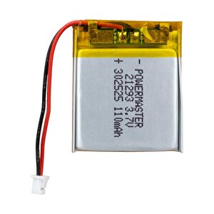 302525 3.7 Volt 110 Mah Li̇tyum Poli̇mer Pi̇l