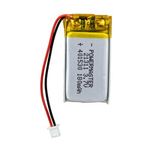 401530 3.7 Volt 160 Mah Li̇tyum Poli̇mer Pi̇l
