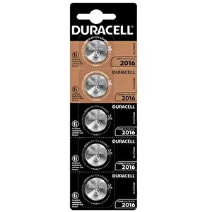 Duracell Cr2016 Li̇tyum Pi̇l (5li̇ Paket Fi̇yati)