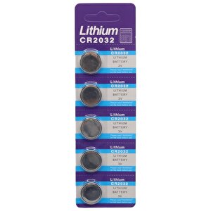 Powermaster Pm-9534 Cr2032 3 Volt Lityum Para Pil (5'li Blister Paket)