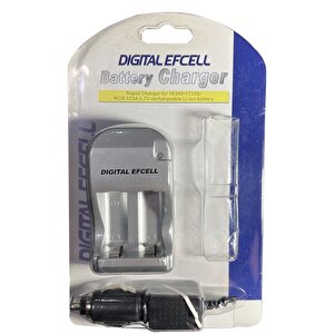 Digital Efcell 2x123a-16340-17335 Ev+araç Pi̇l Şarj Ci̇hazi