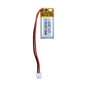 401020 3.7 Volt 80 Mah Li̇tyum Poli̇mer Pi̇l