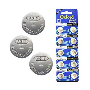 Beston Bst-lr44 Alkali̇n Ag13/357 Lr44 Düğme Pi̇l (10lu Paket)