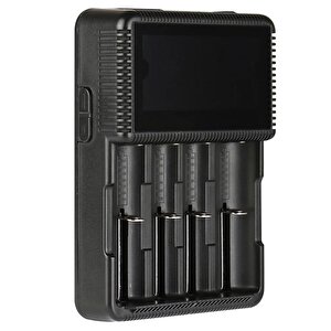 Pmr-s4-4a 18650 4.2v 4x1a-2x2a Pi̇l Şarj Ci̇hazi