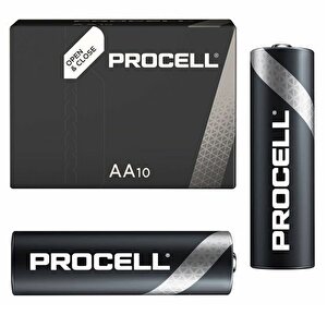 Procell Endüstri̇yel Alkali̇n Lr6 Aa Kalem Pi̇l (10lu Paket Fi̇yati)(duracell)