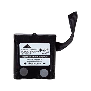 Bp38/40 Ni̇-mh 4.8 Volt 700 Mah Cobra Telsi̇z Pi̇li̇