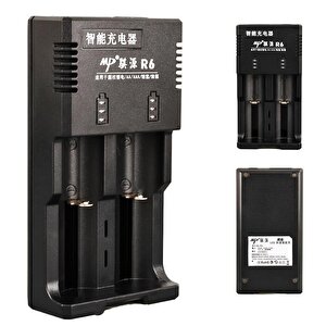 Beston R6 Aa/aaa/ni-mh/lityum İon/c Boy/123a/16340/10440/14500/18350/18490/17550/17670/18650/22650/26650 Pil Şarj Cihazı