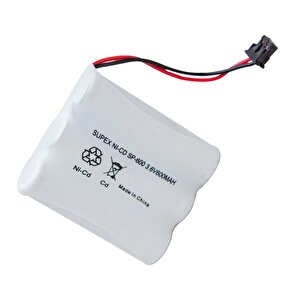 Supex Sp-600 Ni-cd 3lü Kalem Açik 3.6 Volt 600 Mah Telsi̇z Telefon Pi̇li̇