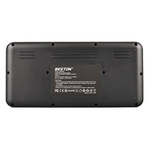 Beston C9036wl Aa/aaa/9v/c Boy/dboy/ni-mh/ni-cd/9v/lityum Pil Lcd Ekranlı Hızlı Şarj Cihazı