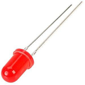 Led Kirmizi 5mm Mercekli̇