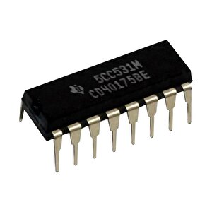 Cd 40175b Dip-16 Entegre Devre