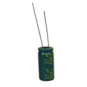 27 Mf 400 V İnce Uzun Bacak Kondansatör