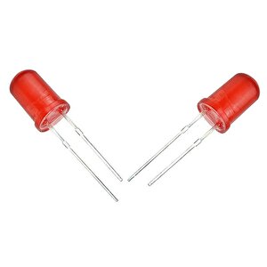 Halmet Mantar Led 4.8mm Kirmizi