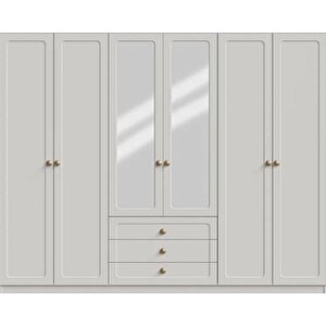 Mi̇ra Mdf 6 Kapakli Dolap