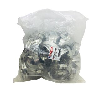 Bay-tec Mk1837 51-72x12.7mm Metal Hortum Kelepçe Ayarlı 50 Adet
