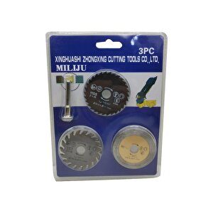 Bn5 Miliju Dremel Gravür Testere Kesme Disk Seti Hss-tct-granit 3 Parça