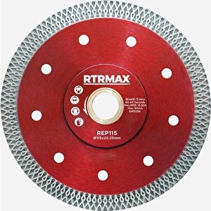 Rtrmax Rep115 Çarpraz Diş Elmas Testere Kesici Disk 115x22mm