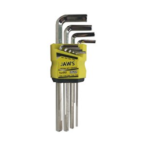 Jaws Alyan Anahtar Takımı Düz Uzun 9 Parça 180 Mm  Jas 151