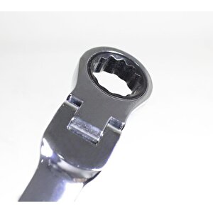 Rc1029 Cırcırlı Mafsallı Kontra Kombine Anahtarı 17mm
