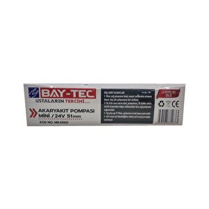 Bay-tec Akaryakit Dalgiç Pompasi Mi̇ni̇ / 24v 51 Mm Mk4960