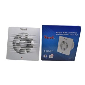 Veel Banyo Büro Ve Mutfak Aspiratörleri (baca Tipi) 15w 120mm