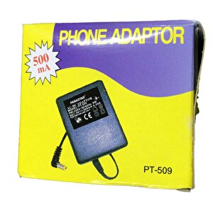 Panastar Pt-509 9 Volt - 0.5 Amper 4.8x1.7mm Uçlu Panasonic Telsi̇z Telefon Adaptör
