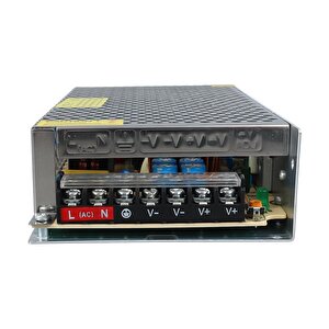 Powermaster Pm-14069 12 Volt - 16.7 Amper - 200 Watt Metal Kasa Adaptör