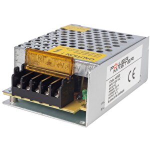 Pm-14063 12 Volt - 2 Amper - 24 Watt Metal Kasa Adaptör