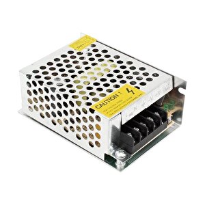Powermaster Pm-14063 12 Volt - 2 Amper - 24 Watt Metal Kasa Adaptör