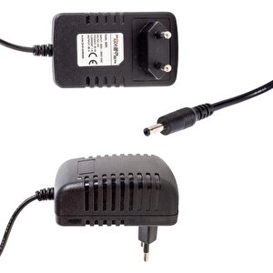 Powermaster Pm-620 18 Volt - 1 Amper 3.5*1.35 Mm Uçlu Plastik Kasa Priz Tipi Adaptör