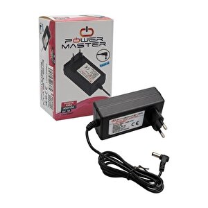Powermaster Pm-12667 12 Volt - 3 Amper 5.5*2.5 Mm Uçlu Plastik Kasa Priz Tipi Adaptör