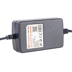 Pm-31770 12 Volt - 1 Amper - 12 Watt 5.5*2.5 Uçlu  İki̇ Ucu Kablolu Masaüstü Adaptör