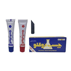 Bir Çift Plastik Çelik Kaynak Yapılmış Gibi Birleştiren Yapıştırıcı 21 Gr