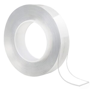 Sunup 30mm 3 Metre Çift Taraflı Nano Teknoloji Süper Yapıştırıcı Şeffaf Bant