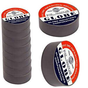 Globe 0.13mmx19mm İzole Bant 10'lu Gri