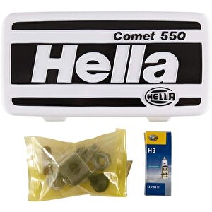 Hella Uzun Hüzme 12/24v H3 Halojen Sol- Sağ Far 1fd005700-471