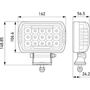 Off-road Led Lamba 12v-24v Caluefit 450 1fe358154-041