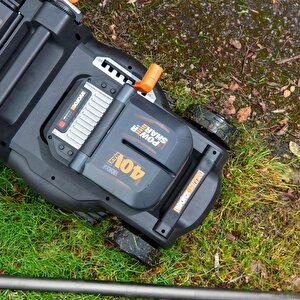 Worx Wg737e 40volt 4.0ah. Li-ion 37cm Profesyonel Kömürsüz Şarjlı Çim Biçme
