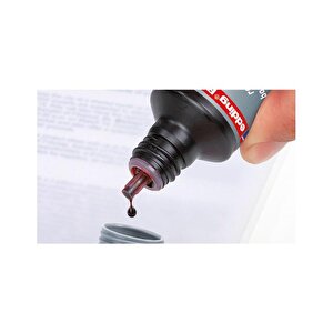 Ekonomik İkili Tahta Kalemi Mürekkebi Kırmızı 2x30ml