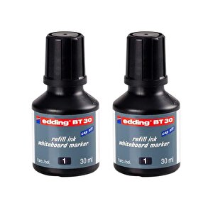 Ekonomik İkili Tahta Kalemi Mürekkebi Siyah 2x30ml