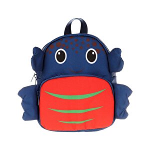 Kids Love Navy Blue Bee Anaokul Çantası V6022