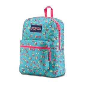 Jansport Exposed Mirage Dots Sırt Çantası Turkuaz 3027
