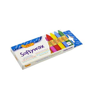 Jovi Softwax 10 Renk Yumuşak Mum Boya