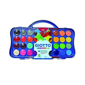 Giotto Aquarelli Sulu Boya 36 Renk 30 Mm