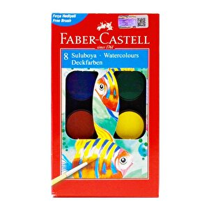 Faber-castell Suluboya 8 Renk