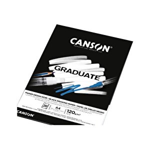 Graduate Siyah Çizim Defteri 120g A5